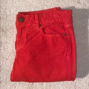 J.Crew straight leg corduroys